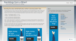 Desktop Screenshot of deepakjha.wordpress.com