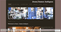 Desktop Screenshot of jessejamesantiques.wordpress.com