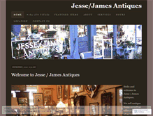 Tablet Screenshot of jessejamesantiques.wordpress.com