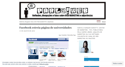 Desktop Screenshot of parlaweb.wordpress.com