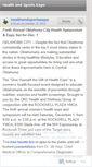 Mobile Screenshot of healthandsportsexpo.wordpress.com