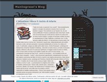 Tablet Screenshot of manliogrossi.wordpress.com