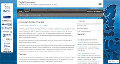 Desktop Screenshot of digitalinnovators.wordpress.com