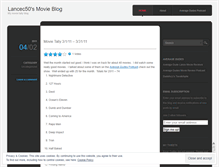 Tablet Screenshot of movietallyblog.wordpress.com