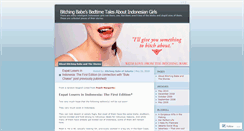 Desktop Screenshot of bitchingstories.wordpress.com