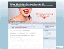 Tablet Screenshot of bitchingstories.wordpress.com