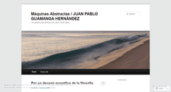 Desktop Screenshot of maquinasabstractas.wordpress.com