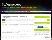 Tablet Screenshot of noticiasdevestibular.wordpress.com