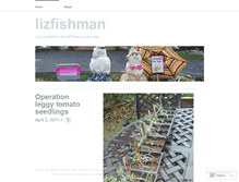 Tablet Screenshot of lizfishman.wordpress.com