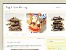 Tablet Screenshot of bigbutter.wordpress.com