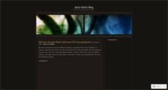 Desktop Screenshot of clarklarry.wordpress.com