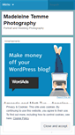 Mobile Screenshot of madeleinetemmephotography.wordpress.com