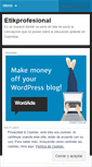 Mobile Screenshot of etikprofsional.wordpress.com