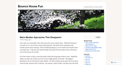 Desktop Screenshot of bouncehousefun.wordpress.com