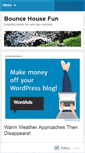 Mobile Screenshot of bouncehousefun.wordpress.com