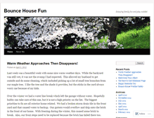 Tablet Screenshot of bouncehousefun.wordpress.com