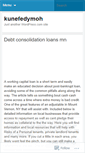 Mobile Screenshot of kunefedymoh.wordpress.com