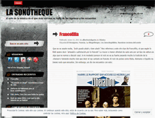 Tablet Screenshot of lasonotheque.wordpress.com