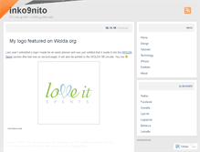 Tablet Screenshot of inko9nito.wordpress.com