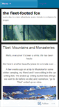 Mobile Screenshot of fleetfootedfox.wordpress.com