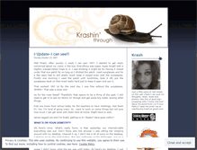 Tablet Screenshot of krash2day.wordpress.com