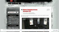 Desktop Screenshot of progamingmx.wordpress.com