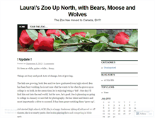 Tablet Screenshot of lauraszoo2.wordpress.com