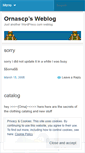 Mobile Screenshot of ornascp.wordpress.com