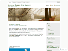 Tablet Screenshot of cardiobarresimivalley.wordpress.com