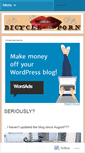 Mobile Screenshot of bicycleporn.wordpress.com