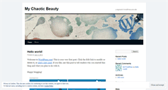 Desktop Screenshot of mychaoticbeauty.wordpress.com