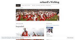 Desktop Screenshot of eehard.wordpress.com