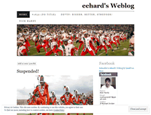 Tablet Screenshot of eehard.wordpress.com