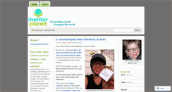 Desktop Screenshot of mentorplanet.wordpress.com