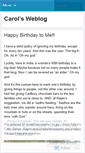 Mobile Screenshot of infinitepie.wordpress.com