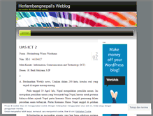 Tablet Screenshot of herlambangnepal.wordpress.com