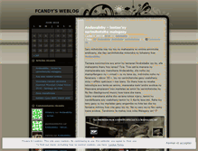 Tablet Screenshot of fcandy.wordpress.com