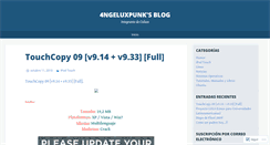 Desktop Screenshot of 4ngeluxpunk.wordpress.com