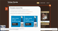 Desktop Screenshot of isitulisanbunda.wordpress.com