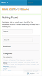 Mobile Screenshot of nickcliffordsimko.wordpress.com