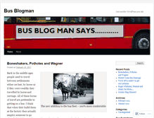 Tablet Screenshot of busblogman.wordpress.com