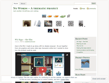 Tablet Screenshot of doweneedwords.wordpress.com