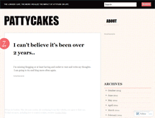 Tablet Screenshot of pattycakes00.wordpress.com