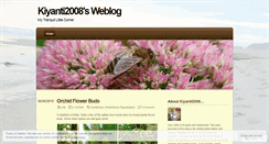 Desktop Screenshot of kiyanti2008.wordpress.com