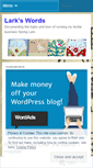 Mobile Screenshot of larkswords.wordpress.com