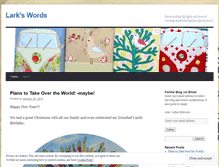 Tablet Screenshot of larkswords.wordpress.com