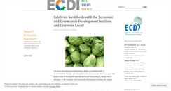 Desktop Screenshot of ecdiblog.wordpress.com