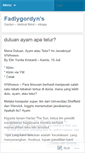 Mobile Screenshot of fadlygordyn.wordpress.com