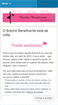 Mobile Screenshot of brechobeneficente.wordpress.com