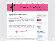 Tablet Screenshot of brechobeneficente.wordpress.com